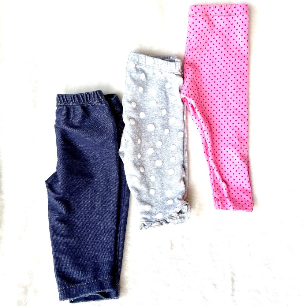 3-PC Bundle Girls Pants/Leggings